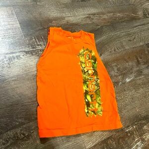 3T Carhart Boys Orange Tank Top